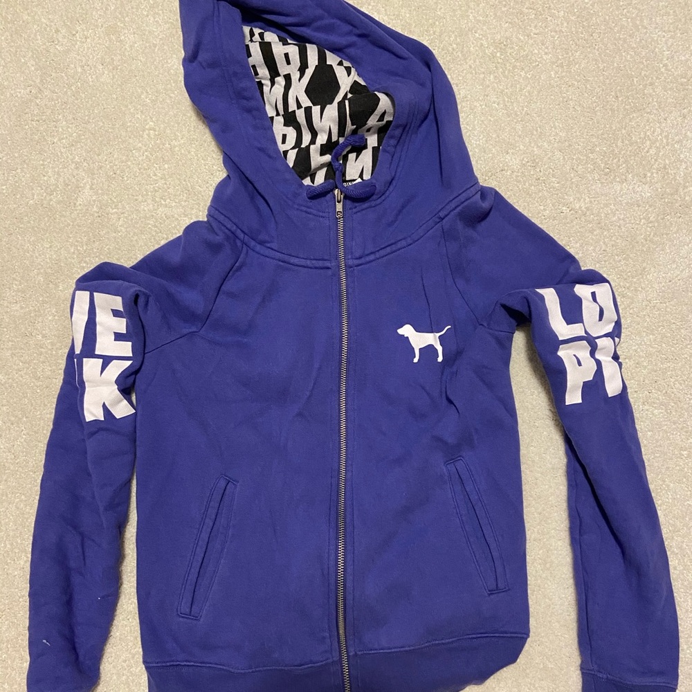 Victoria Secret Pink Sweatshirt in purple